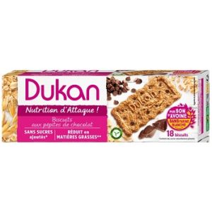 Dukan Expert Biscotto Crusca Gocce di Cioccolato 225 g
