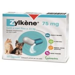 Zylkene Cani E Gatti Fino a 10kg 20 Capsule 75 mg