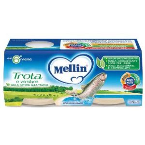 Mellin Omogeneizzato Trota 2 X 80 g