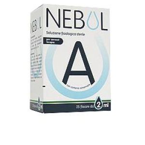 Nebul Soluzione Fisiologica 25 Flaconcini Monodose 2 ml