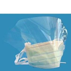 Maschera Chirurgica con Visiera Antiappanante 50 Pezzi