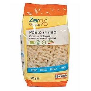 Zero% Glutine Pasta Riso Fusilli Senza Glutine Bio 500 g