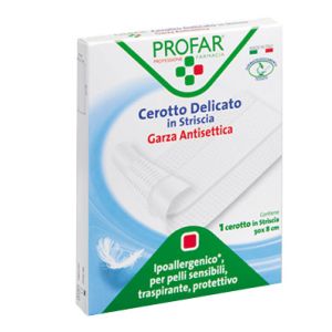 Cerotto Tessuto Non Tessuto Delicato 1 Striscia 50x8 Cm Profar