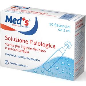 Soluzione Fisiologica Meds Sterile Astx10 Fl 2ml