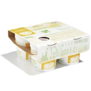 Cremeline Edulcorato Senza Lattosio Vaniglia 4 X 125 g