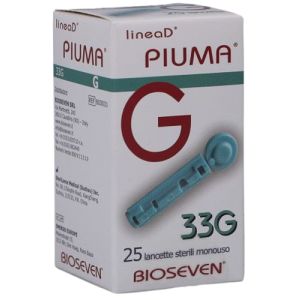 Lancette Pungidito Linea D Piuma Gauge 33 25 Pezzi