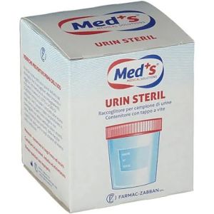 Contenitore Meds Urina Sterile Sottovuoto 120 ml