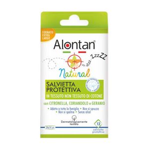 Alontan Natural Salvietta Monouso 12 Pezzi