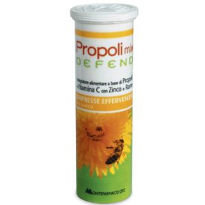 Propoli Mix Defend 10 Compresse Effervescenti Gusto Arancia