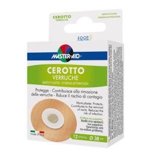 Cerotto Verruche Master-aid Footcare 38 Mm 12 Pezzi E3