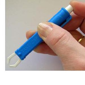 Pinzetta Togli Zecche in Plastica Blister Singolo