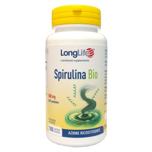 Longlife Spirulina Bio 500 mg 100 Capsule Vegetali