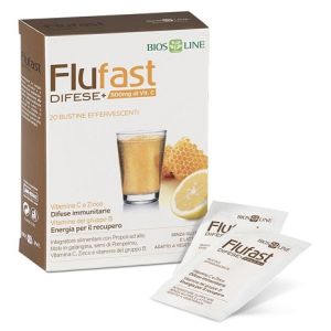 Apix Propoli Flufast Difese+ 20 Bustine Effervescenti Biosline