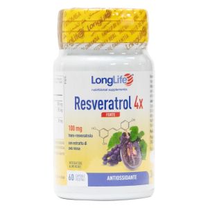 Longlife Resveratrol 4x Forte 60 Capsule