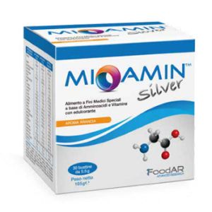 Mioamin Silver 30 Bustine 5,5 g Aroma Arancia