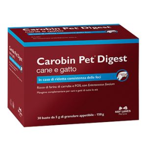 Carobin Pet Digest Granulare 30 Buste da 5 g