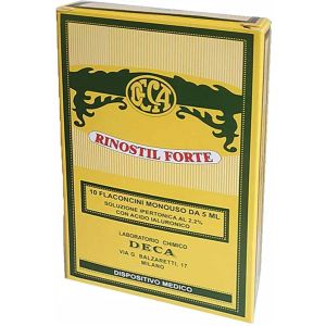 Rinostil Forte Soluzione Ipertonica 10 Flaconcini Monouso da 5 ml