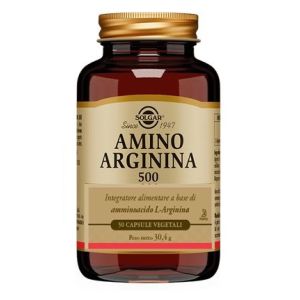 Amino Arginina 500 50 Capsule Vegetali