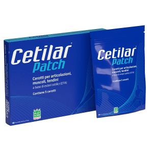 Cerotto Monouso Cetilar Patch per Articolazioni Muscoli E Tendini 5 Pezzi