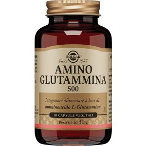 Amino Glutammina 500 50 Capsule Vegetali