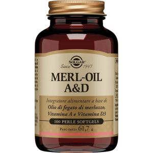 Merl Oil A&d 100 Perle Softgel