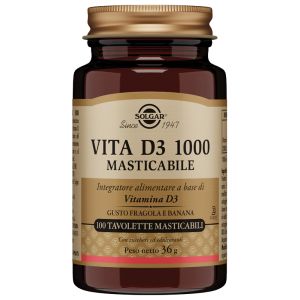 Vita D3 1000 100 Tavolette Masticabili