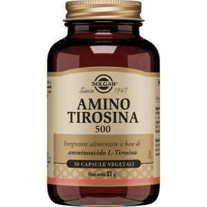 Amino Tirosina 500 50 Capsule Vegetali