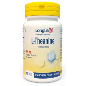 Longlife L-theanine 60 Capsule Vegetali
