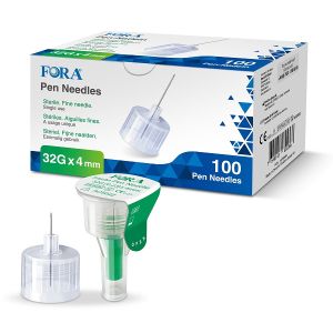 Ago per Penna da Insulina Fora Penn Needles Gauge 32 4 Mm 100 Pezzi