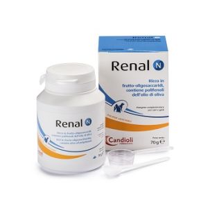 Renal N Mangime Complementare per Cani E Gatti Barattolo 70 g