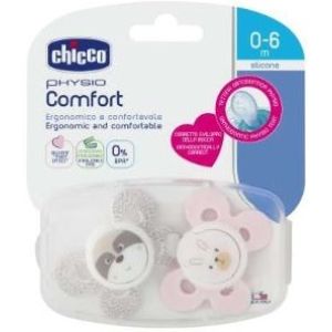 Chicco Succhietto Comfort Girl in Silicone 6-16 Mesi 1 Pezzo
