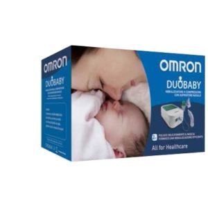 Nebulizzatore Omron Duo Baby con Aspiratore Nasale
