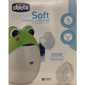 Chicco Dispositivo a Pistone per Aerosolterapia Super Soft Rana