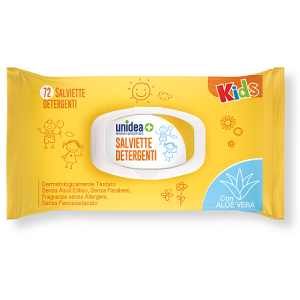 Unidea Salviettine Umidificate Baby 72 Pezzi