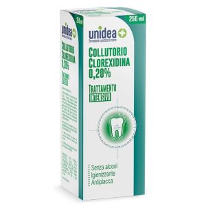 Unidea Collutorio Clorexidina 0,20% 250 ml