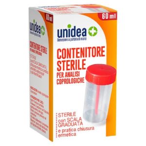 Contenitore Sterile per Analisi Delle Feci Unidea 60 ml