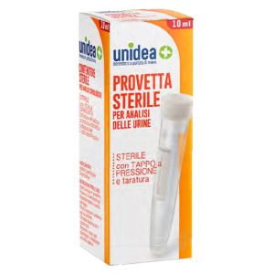 Unidea Provetta Sterile per Analisi Urine 10 ml