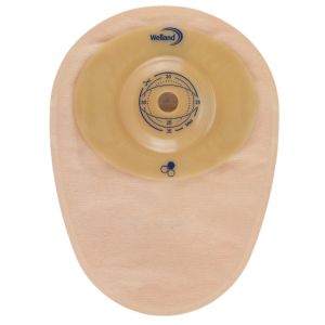 Sacca per Colostomia Welland Aurum Convex Colo Midi Opaca Ritagliabile Diametro 13-48 Mm Inizio Convessita' 48 Mm 10 Pezzi