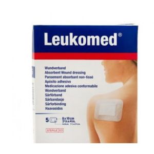 Leukomed Medicazione Post-operatoria in Tessuto Non Tessuto 8 X 10 Cm