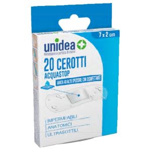 Cerotto Unidea Impermeabile Medi 7x2 Cm 20 Pezzi
