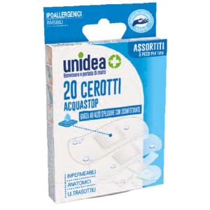 Cerotto Unidea Impermeabile Assortiti 20 Pezzi
