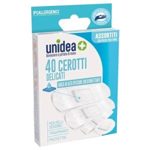 Cerotto Unidea Tessuto Non Tessuto Assortiti 40 Pezzi