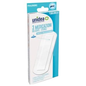 Medicazione Sterile Unidea Tessuto Non Tessuto 10x30 Cm 3 Pezzi