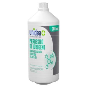 Unidea Perossido di Idrogeno 10 Volumi 200 ml