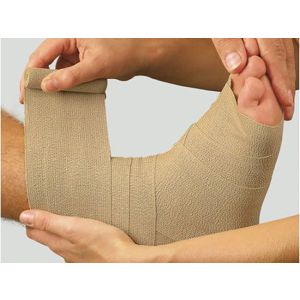 Benda Elastica Dauerbinde K Estensibilita' Alta 8x700cm 1 Pezzo con Graffette