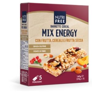 Nutrifree Barrette Cereal Mix Energy 28 g X 5