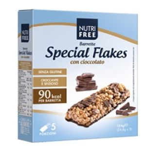Nutrifree Barrette Special Flakes Cioccolato 24,8 g X 5