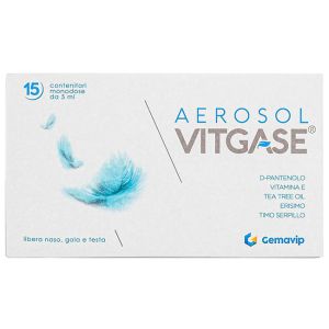 Vitgase Aerosol 15 Flaconcini 5 ml