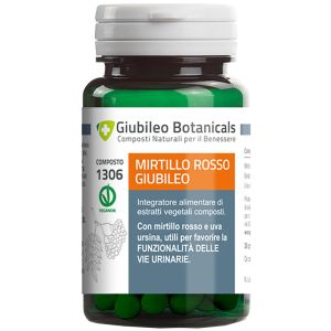 Giubileo Botanicals Mirtillo Rosso 30 Capsule