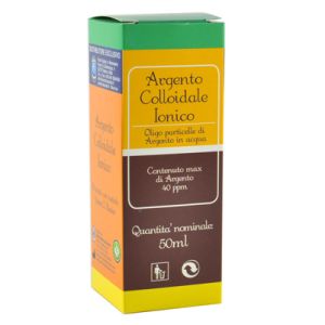 Argento Colloidale Ionico 40ppm Certificato Spray con Contagocce + Erogatore Naso + Erogatore Gola + Erogatore Pelle
